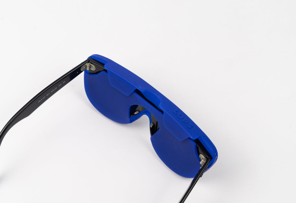 Funda de gafas de silicona flexible - Azul Marino-2