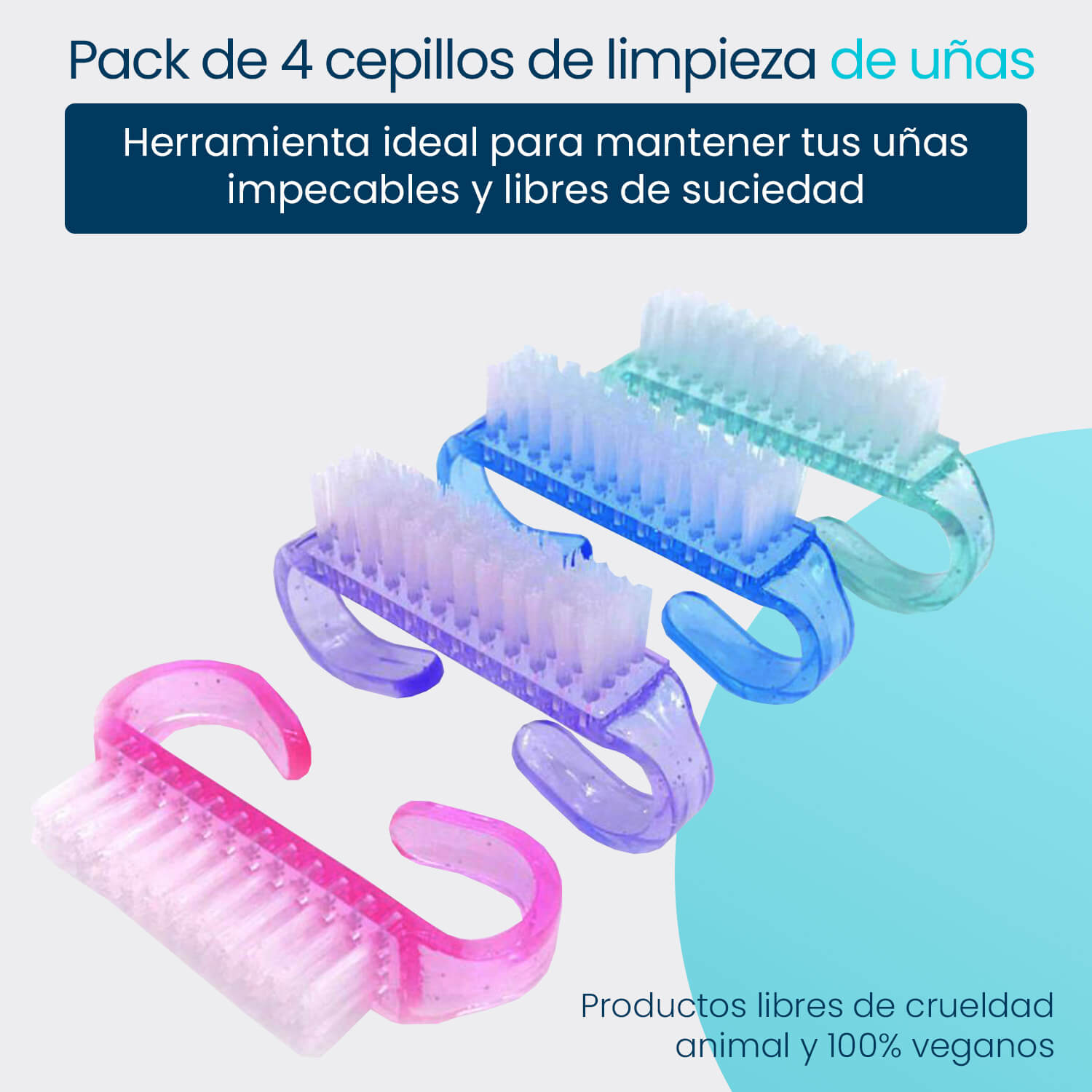 Cepillos de Limpieza de Uñas