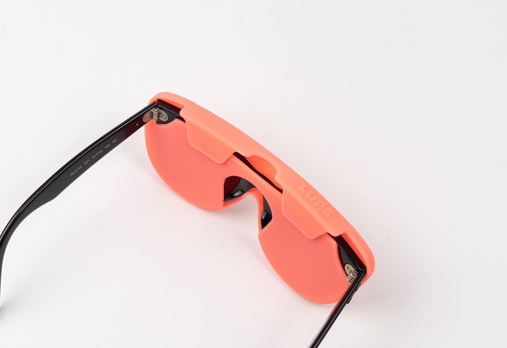 Funda de gafas de silicona flexible - Coral-2