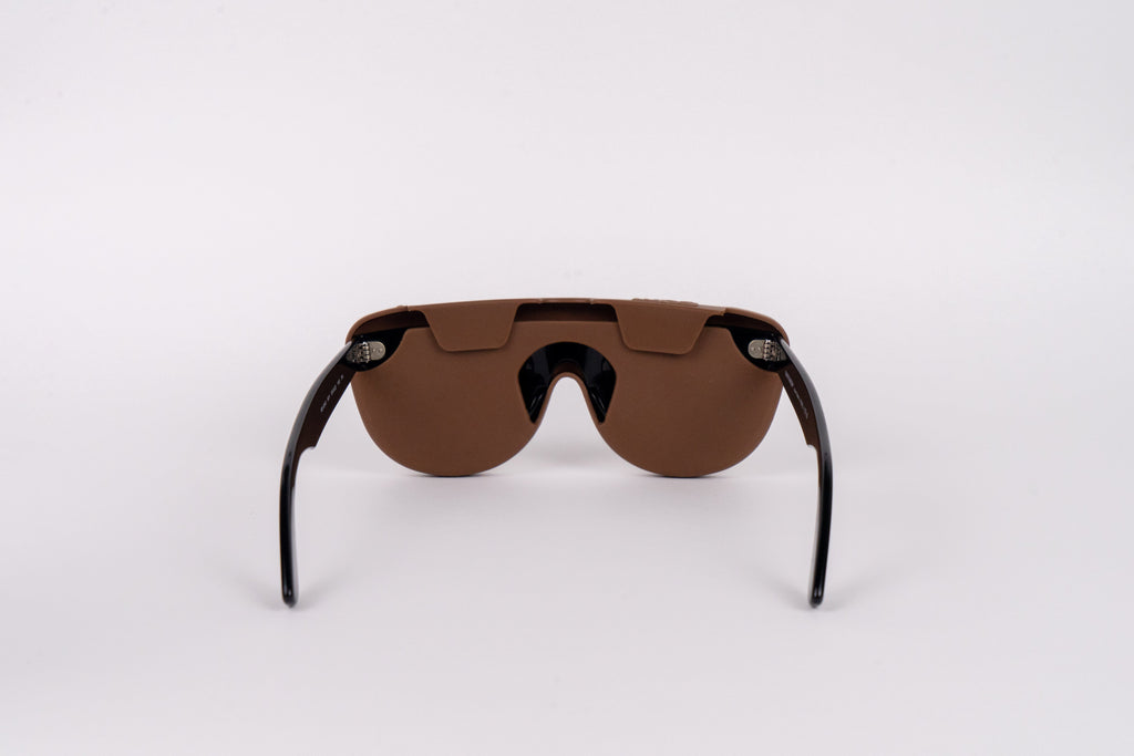 Funda de gafas de silicona flexible - Chocolate-2