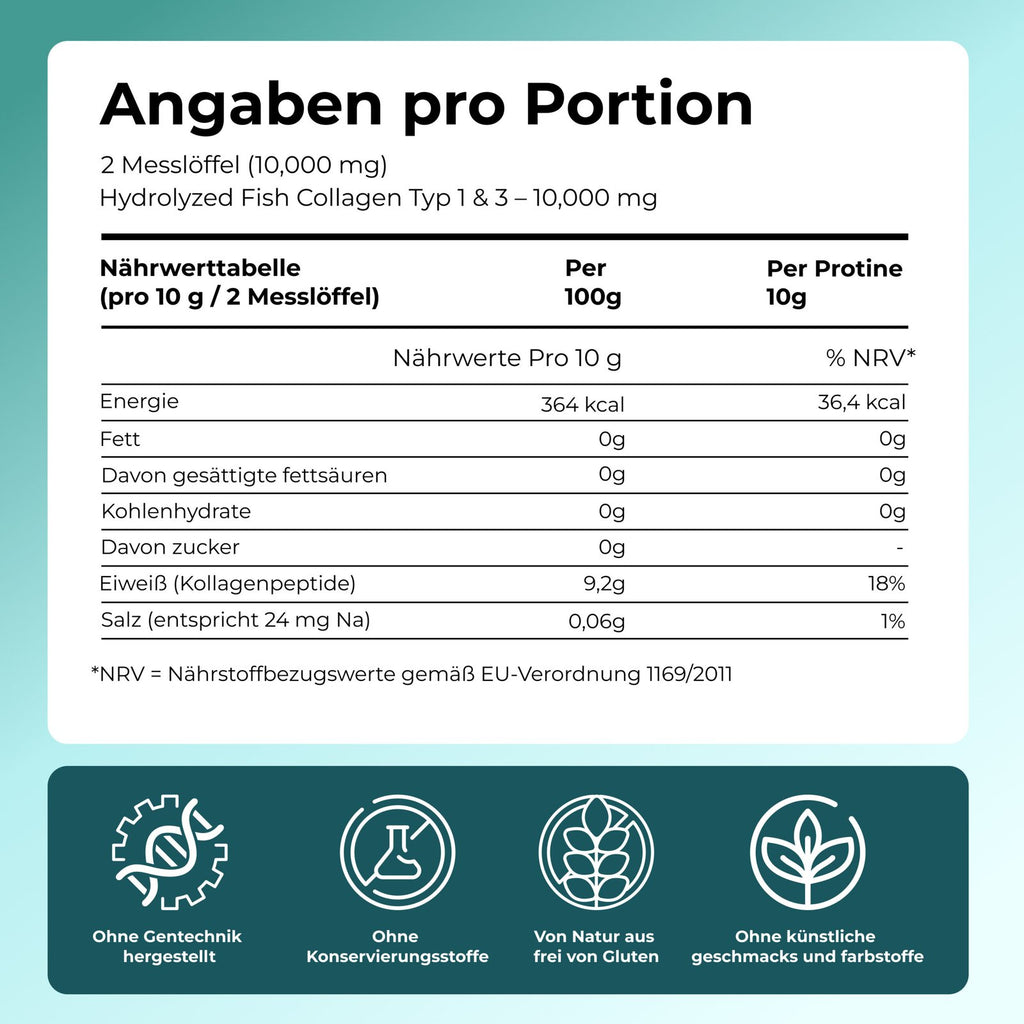 IA7 Marine Kollagenpulver – Doppelpack (2 × 300g)
