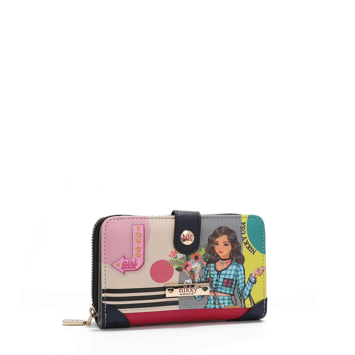 Cartera Compacta Nikky "Goes Shopping"
