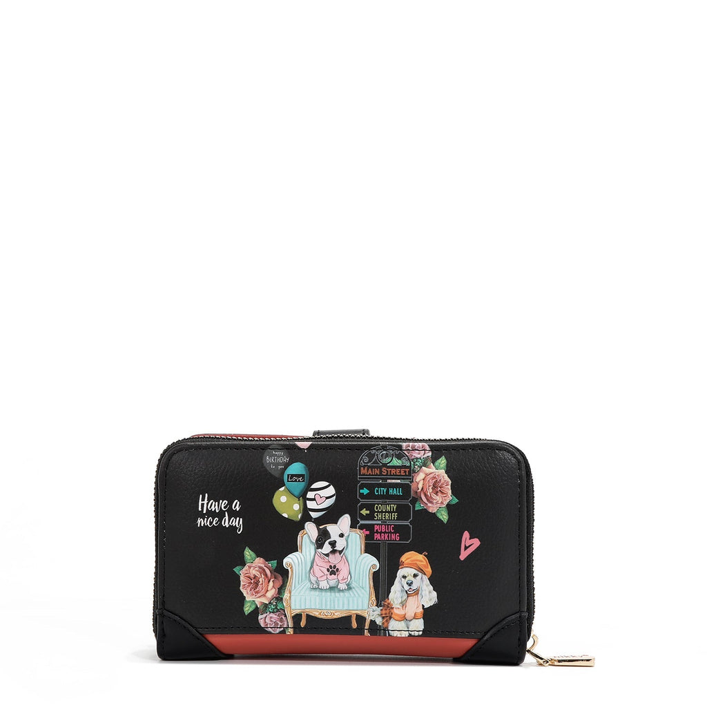 Cartera Compacta Nikky "Makes Friends"