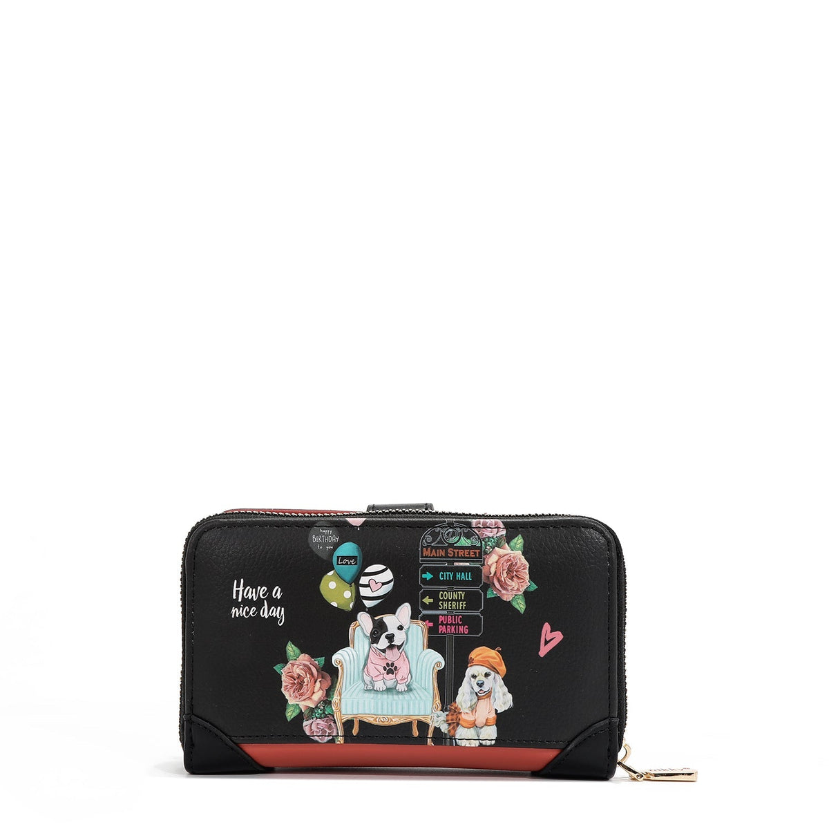 Cartera Compacta Nikky "Makes Friends"