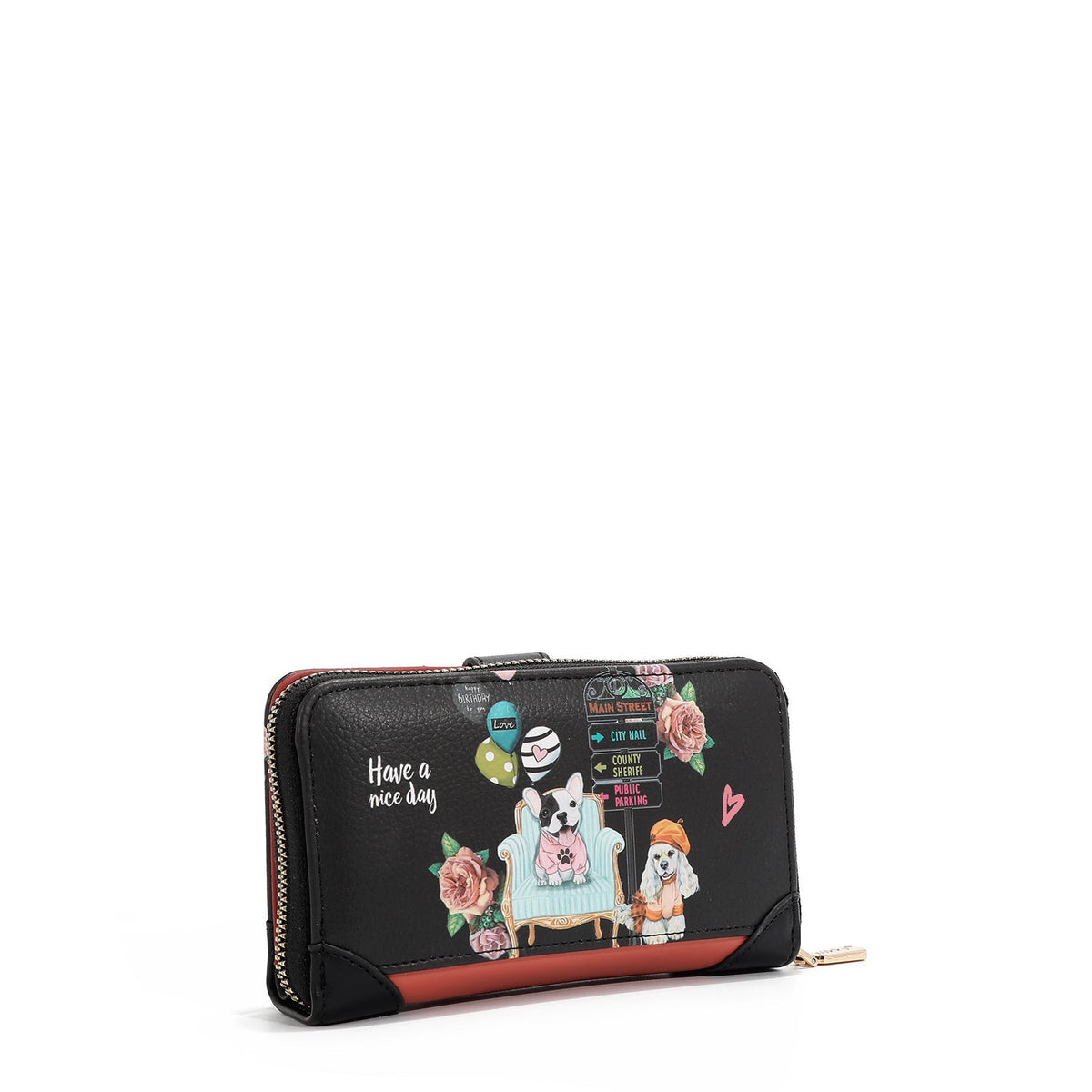 Cartera Compacta Nikky "Makes Friends"