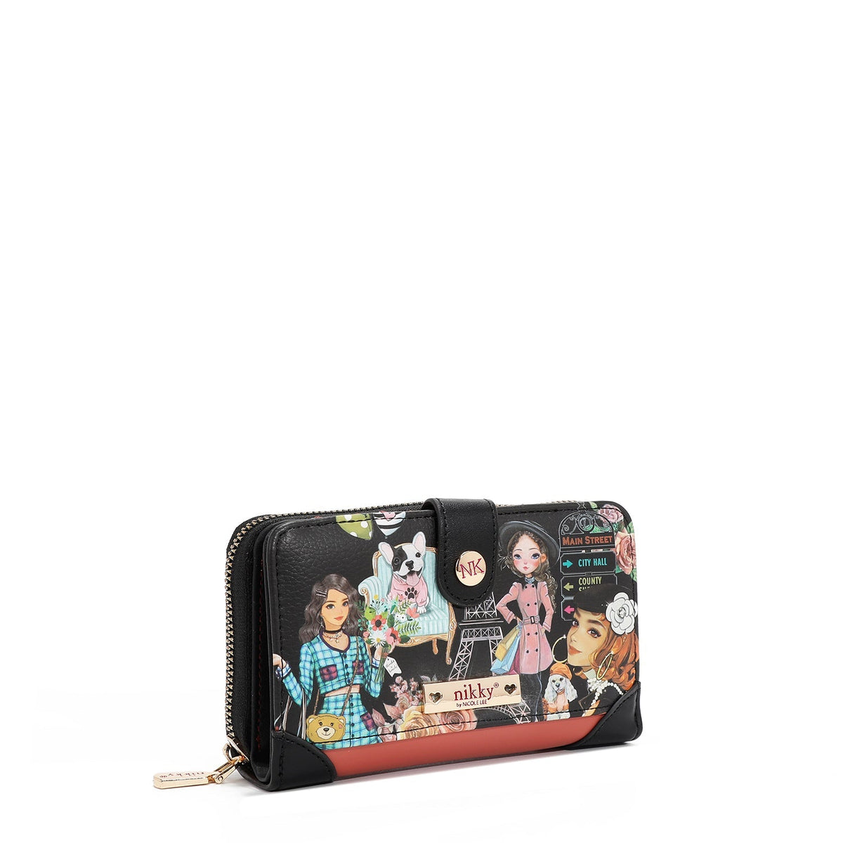 Cartera Compacta Nikky "Makes Friends"