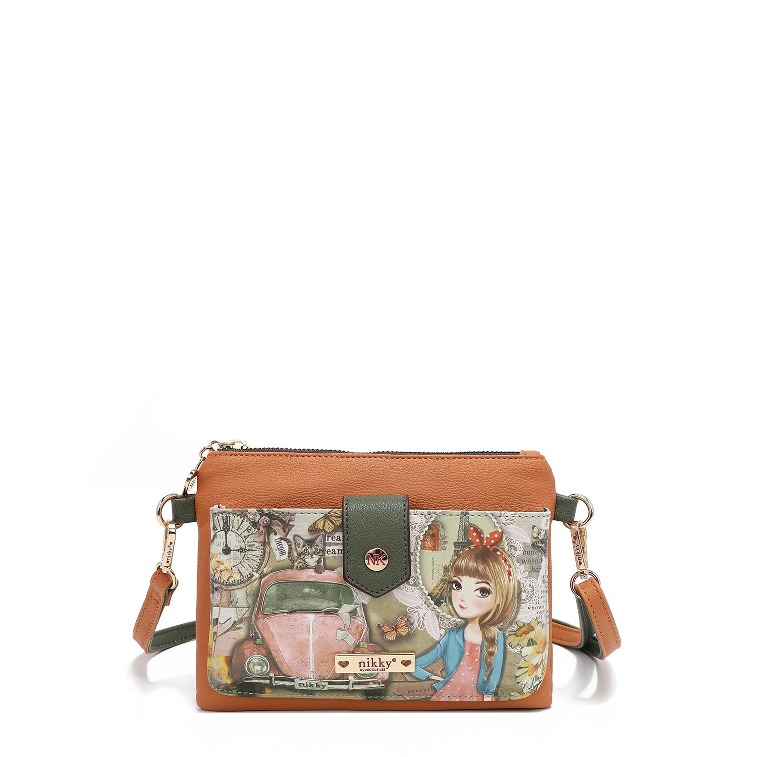 BANDOLERA COMPACTA ZIP AND SNAP-5