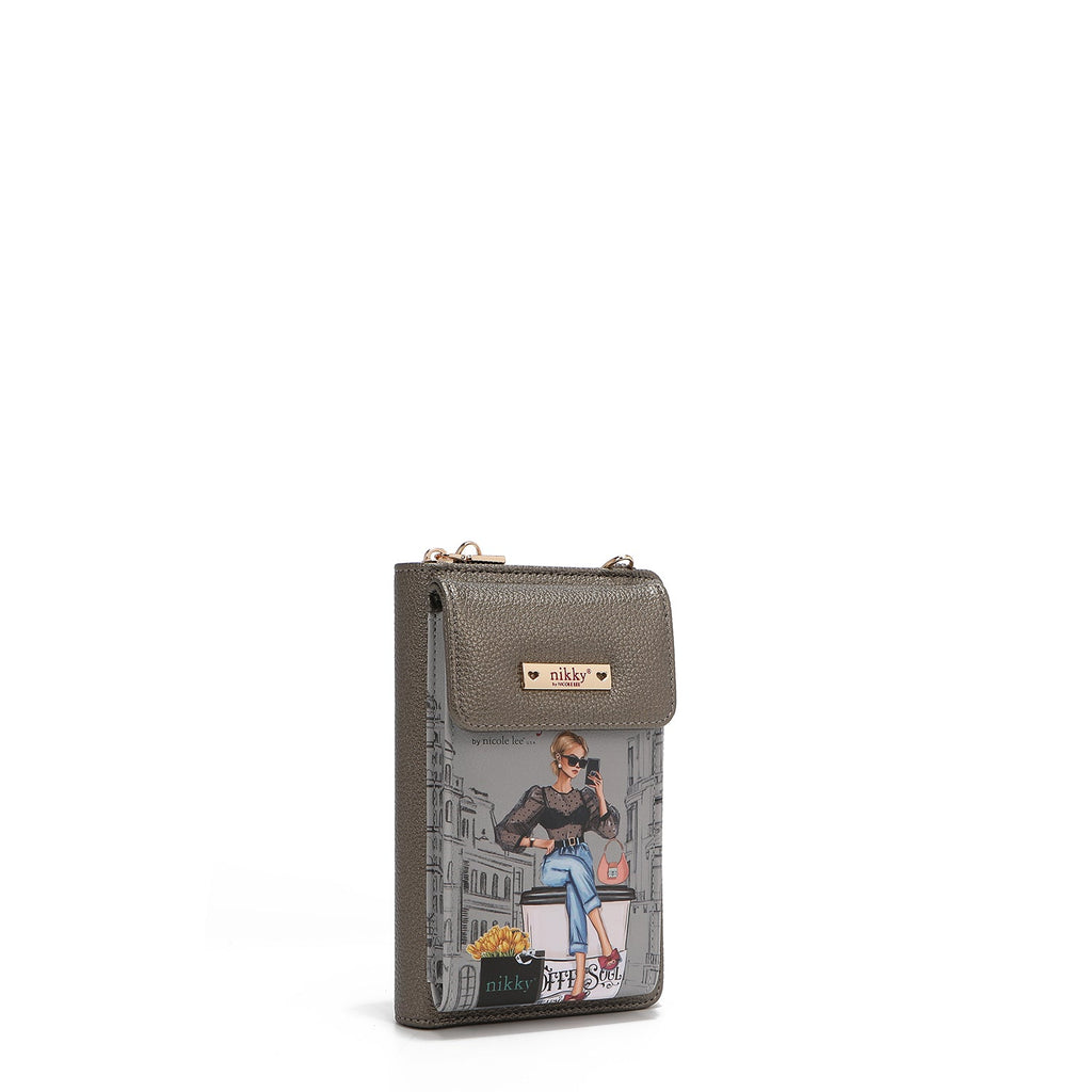 BANDOLERA PARA TELEFONO/CARTERA (URBAN COFFEE DREAM)-2
