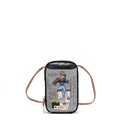 BOLSO CRUZADO CON CREMALLERA PARA TELÉFONO/CARTERA (URBAN COFFEE DREAM)