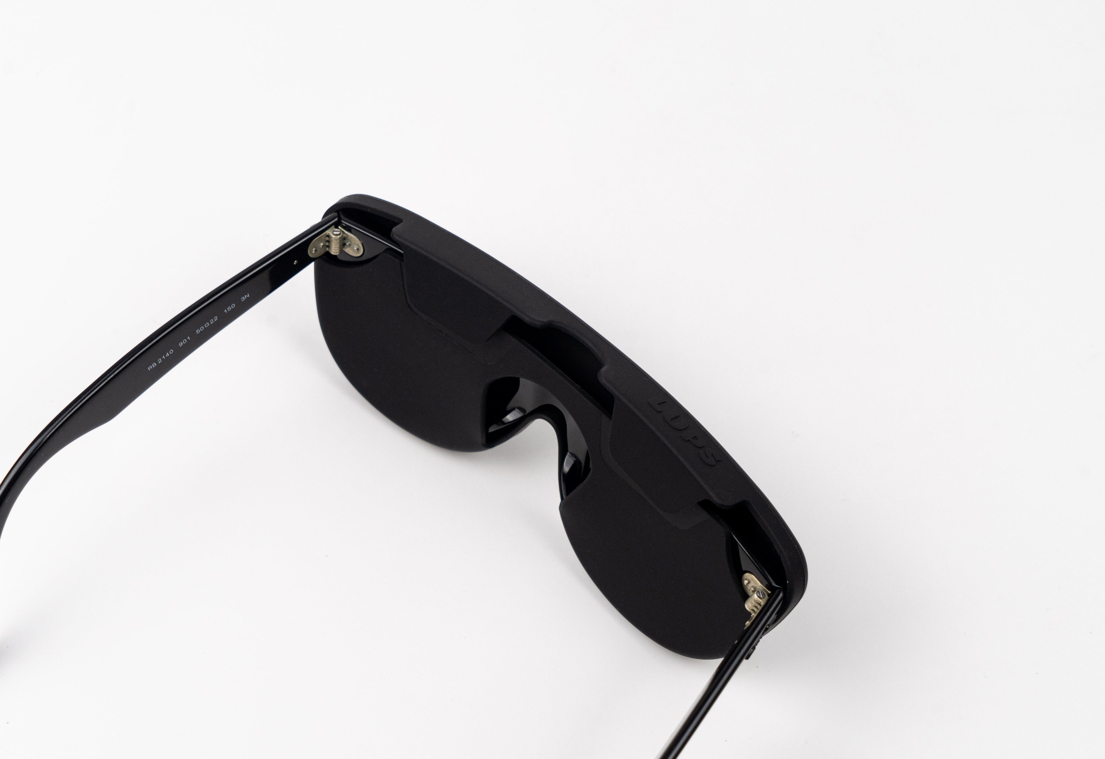 Funda de gafas de silicona flexible - Negra-2