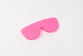 Funda de gafas de silicona flexible - Rosa chicle-0
