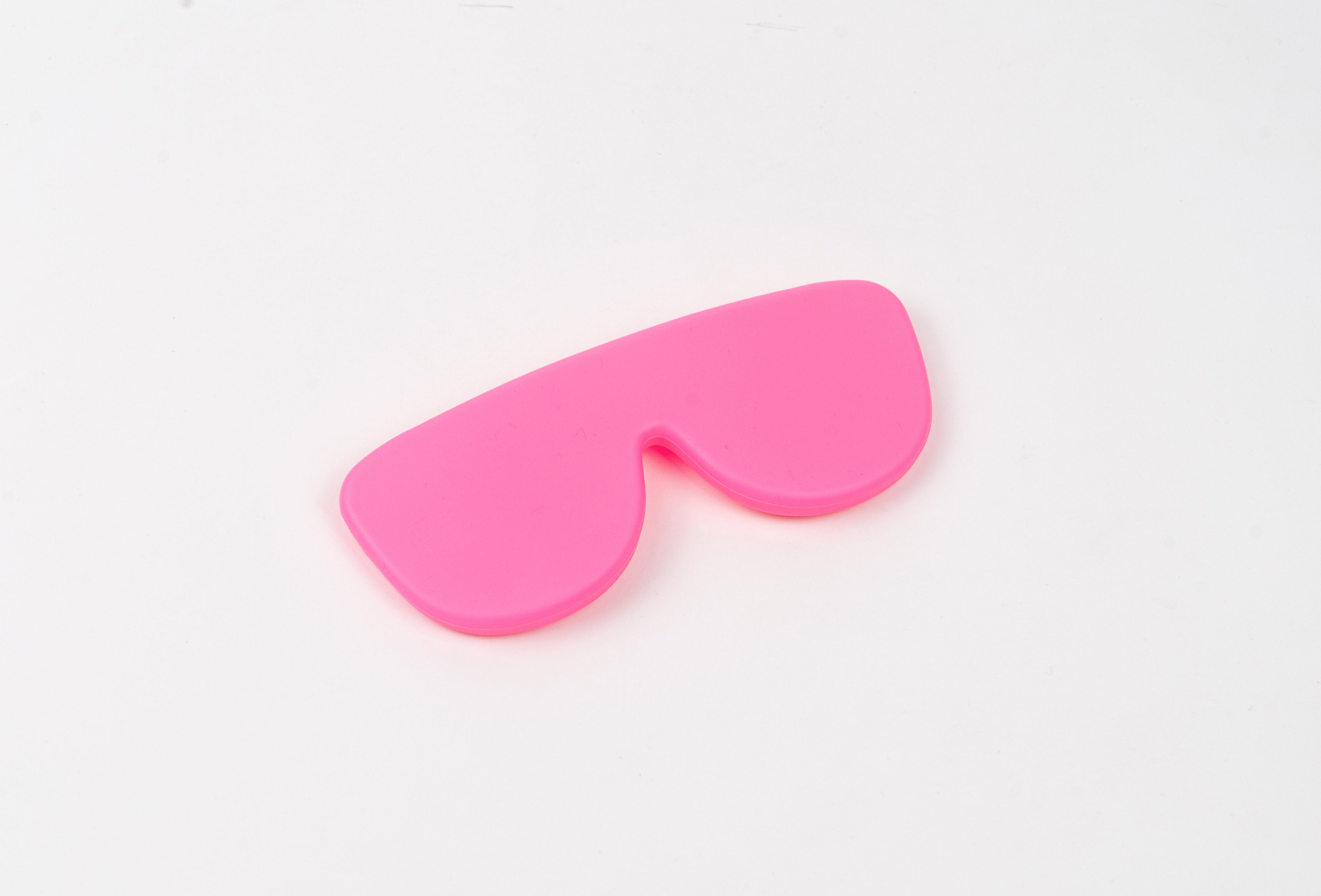 Funda de gafas de silicona flexible - Rosa chicle-0