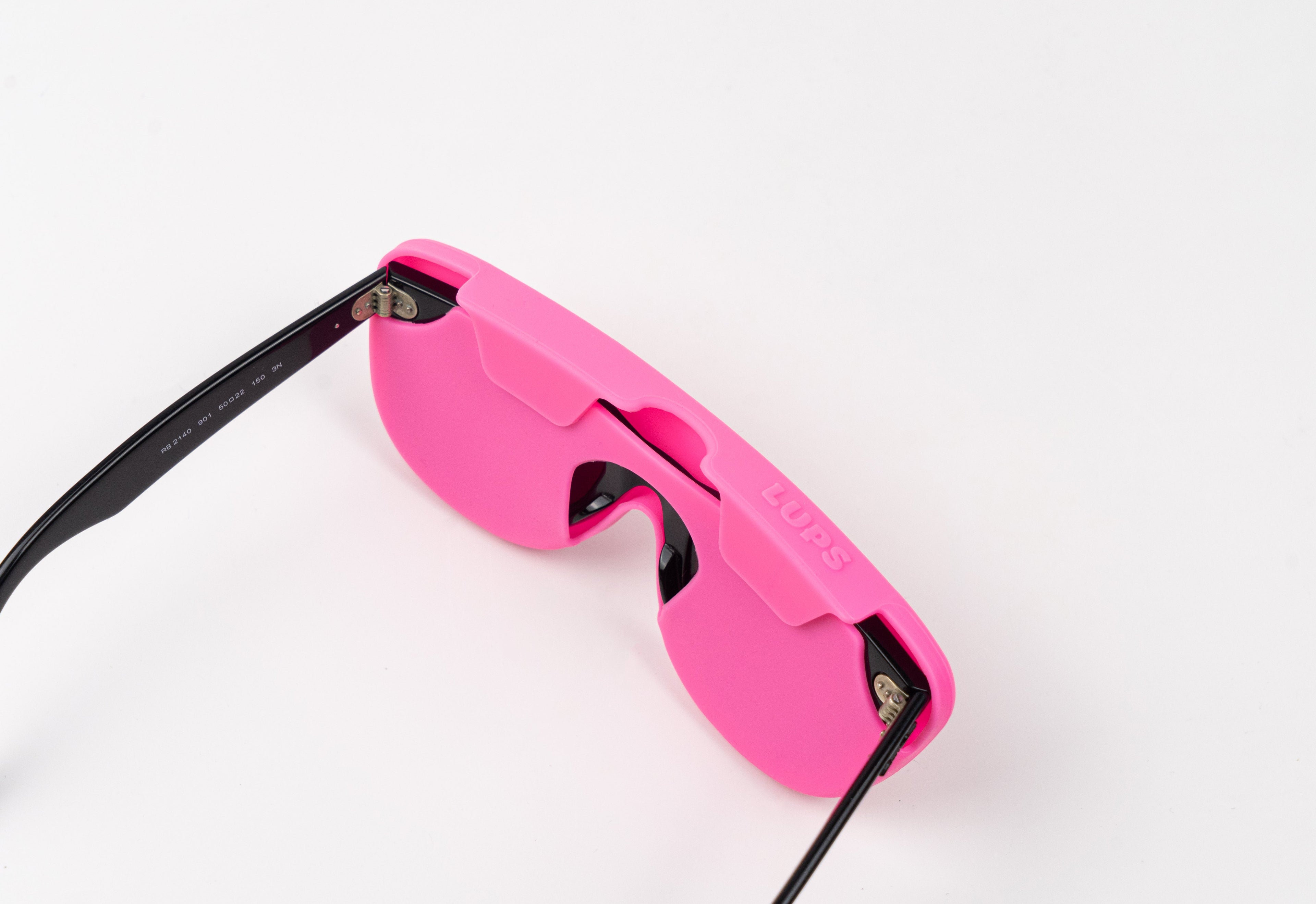 Funda de gafas de silicona flexible - Rosa chicle-2