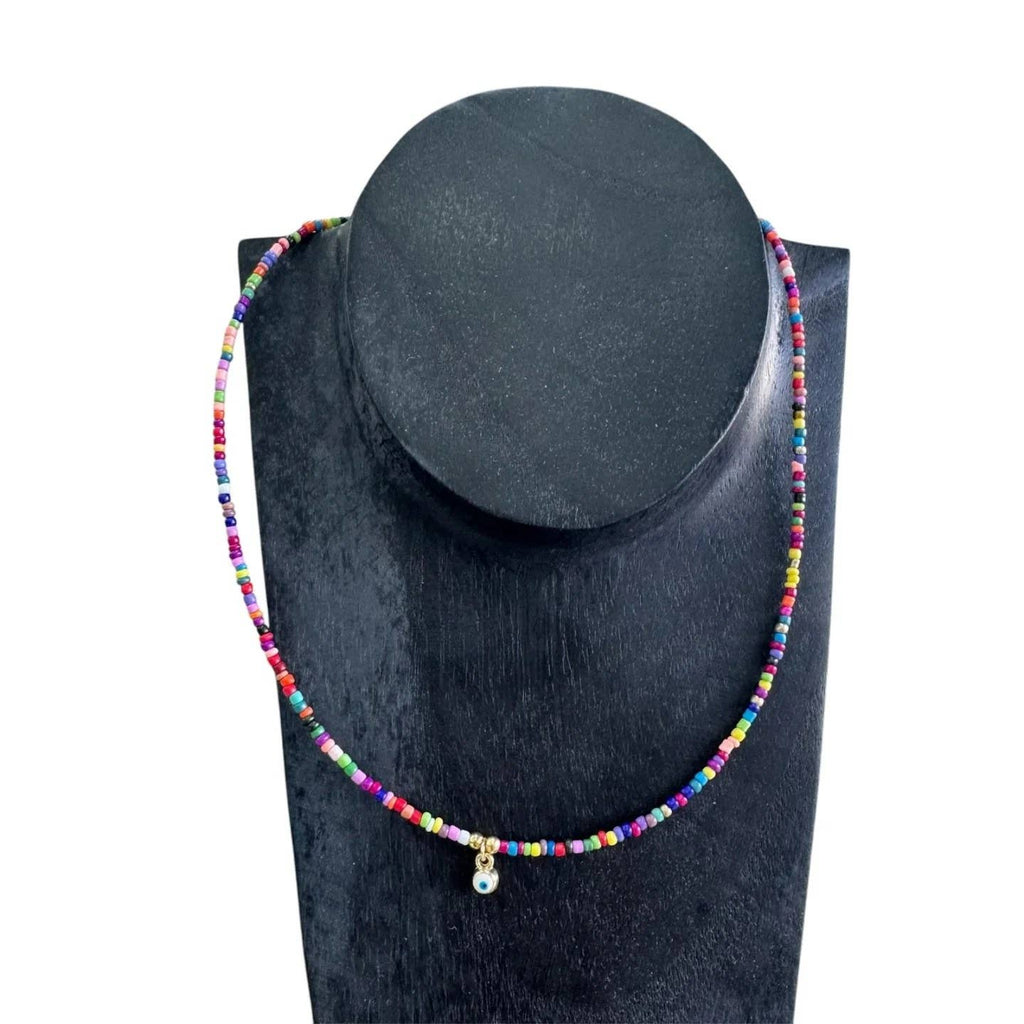 Collar con el ojo turco