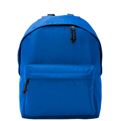 Mochila Clásica de Poliéster con Bolsillo Frontal